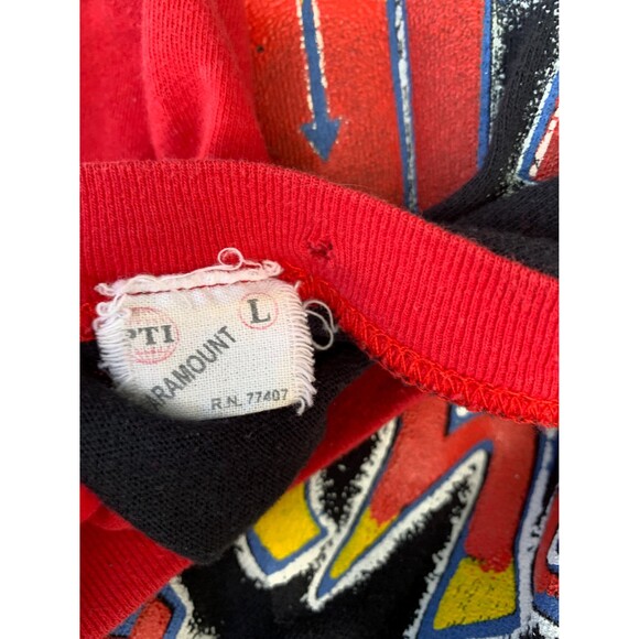 Vintage The Rolling Stones 1981-1982 US Tattoo You Tour. baseball tee style L - Picture 4 of 8